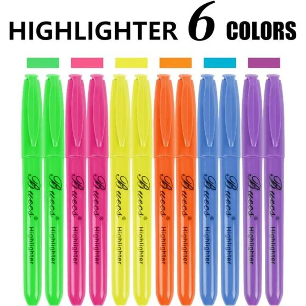 Kids 108 Pcs Highlighters Bulk Assorted Colors Pen Home‎ Office School Supplies